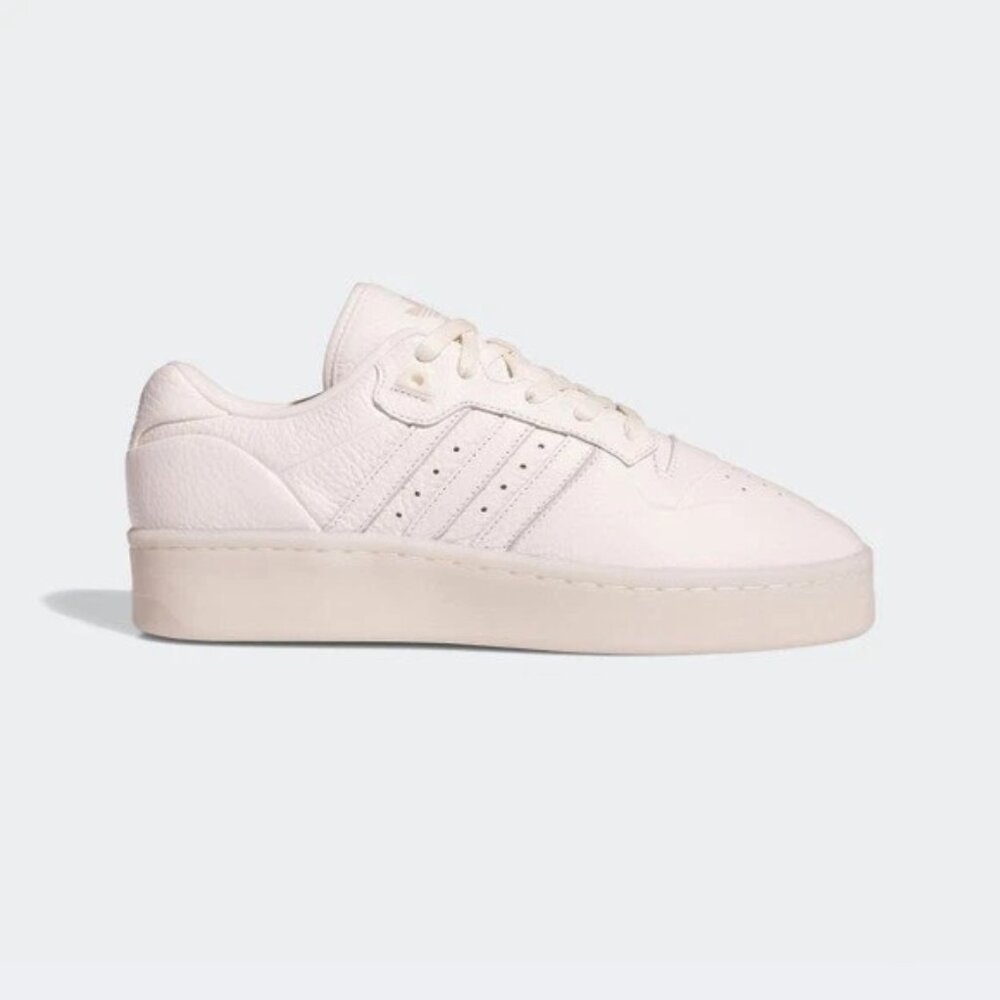 Adidas Originals Men's White Ivory Rivalry Lux Low Shoes IF7184
